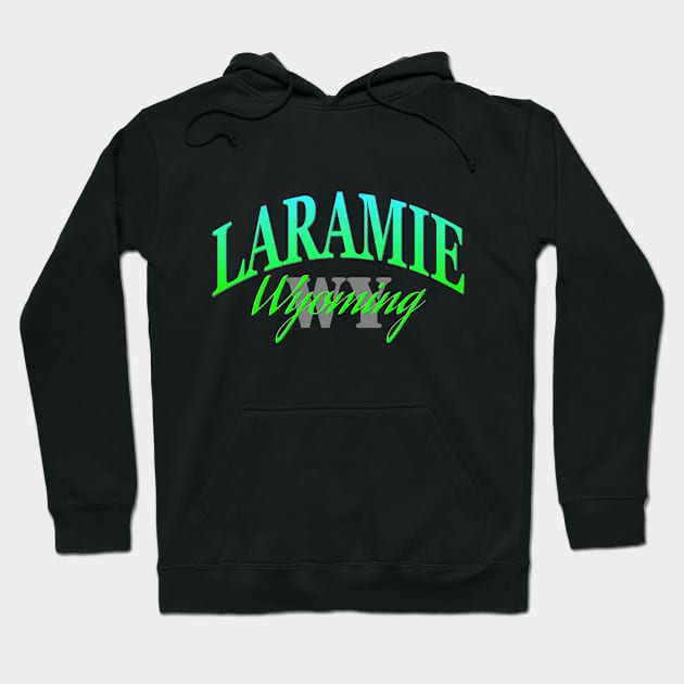 City Pride: Laramie, Wyoming Hoodie by Naves